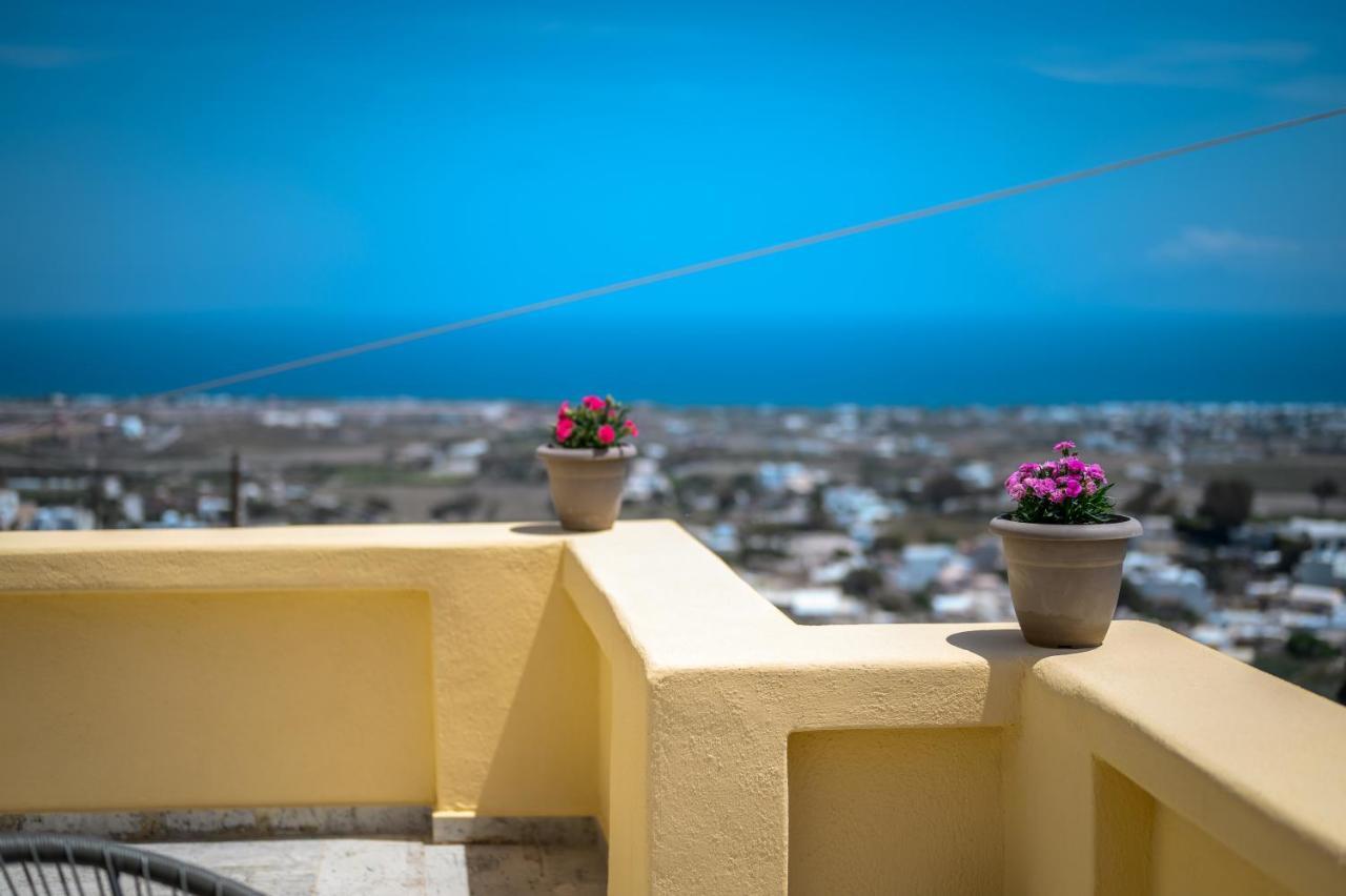 Geminos Complex Villas Kamari  Bagian luar foto
