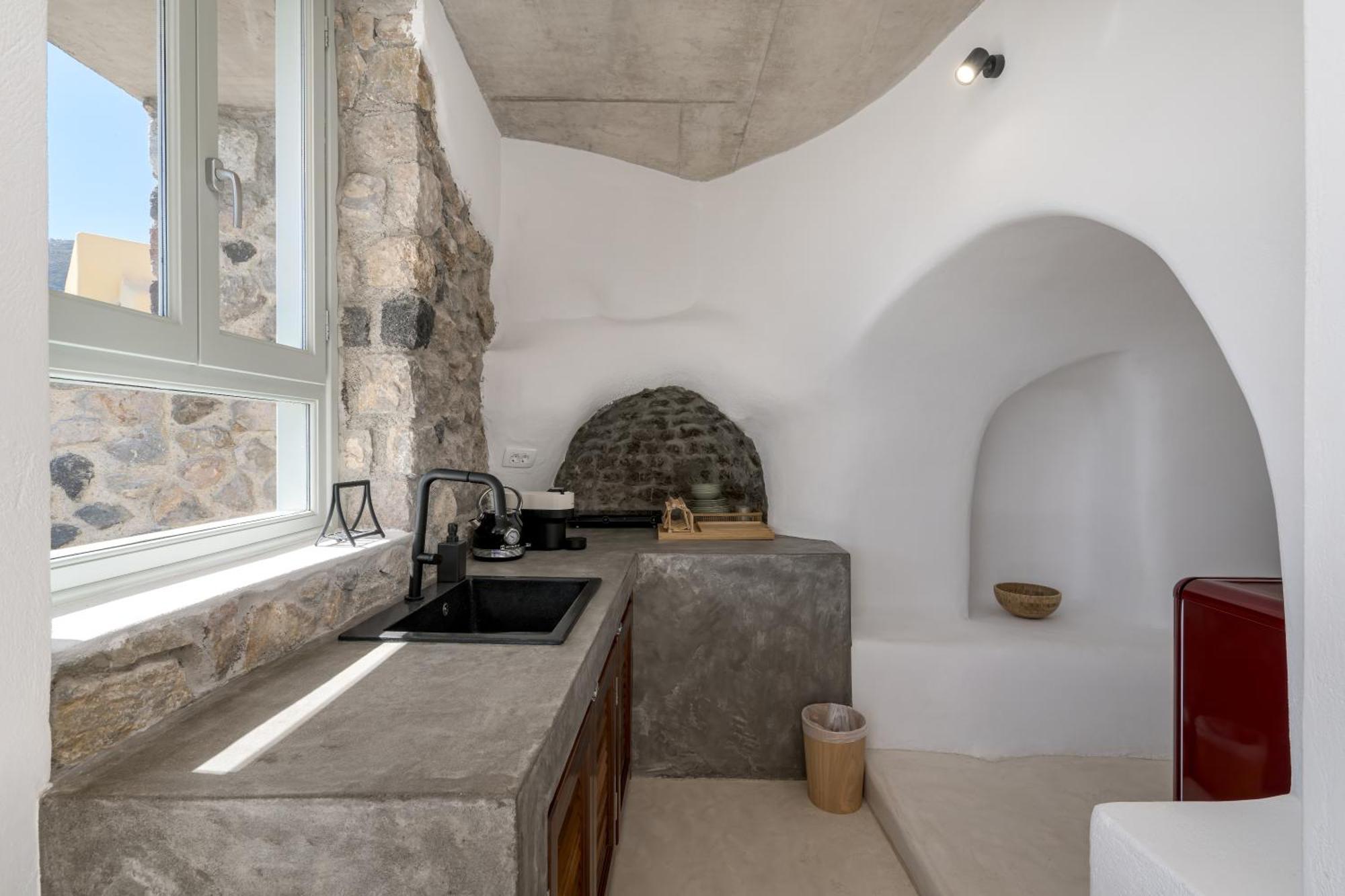 Geminos Complex Villas Kamari  Bagian luar foto