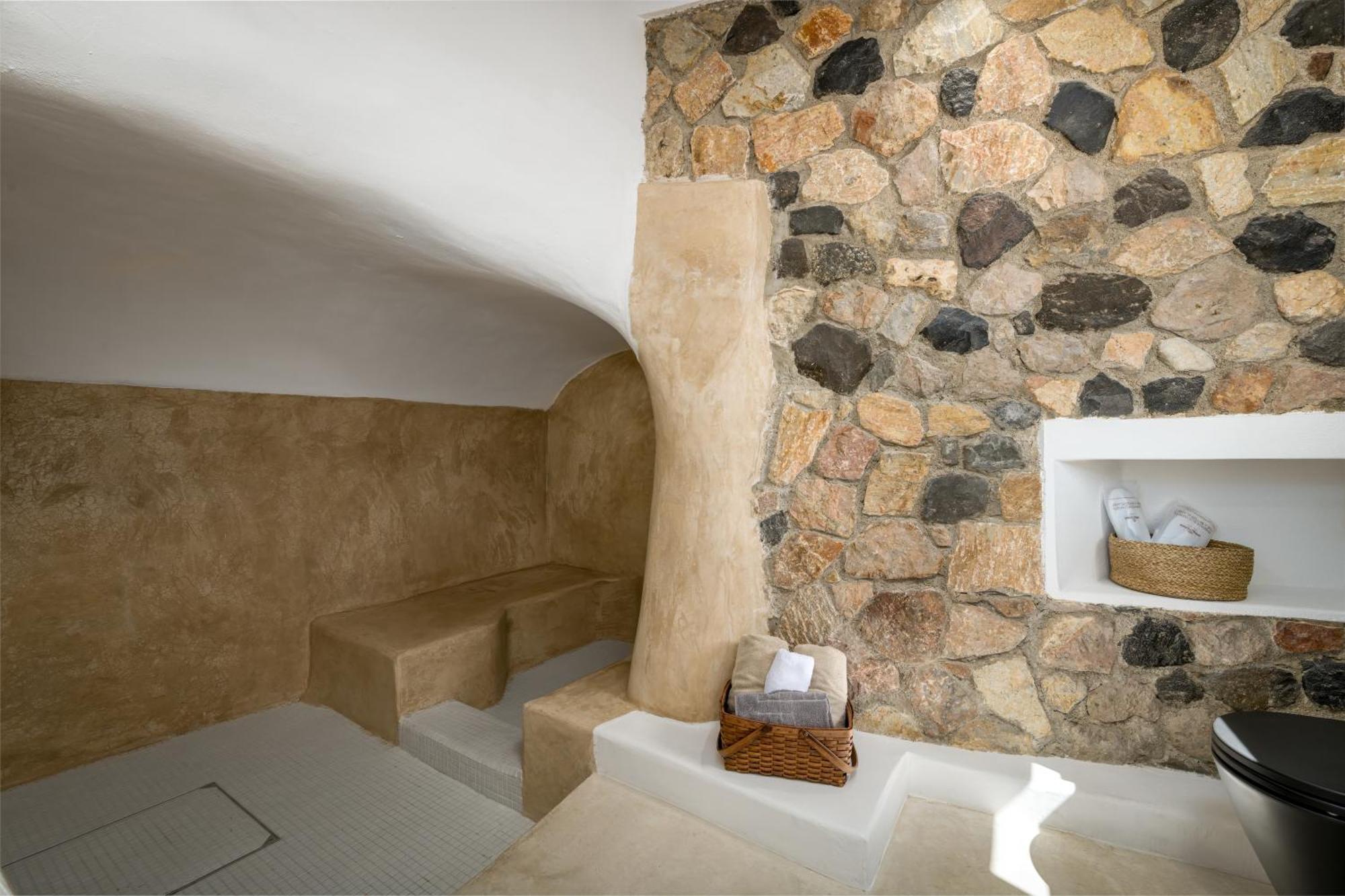 Geminos Complex Villas Kamari  Bagian luar foto