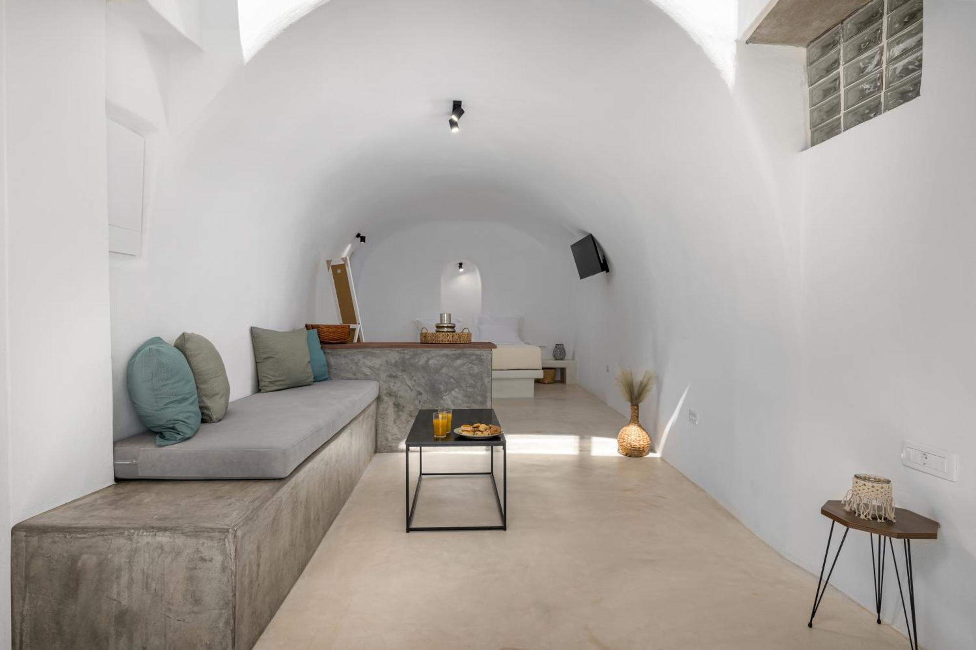 Geminos Complex Villas Kamari  Bagian luar foto